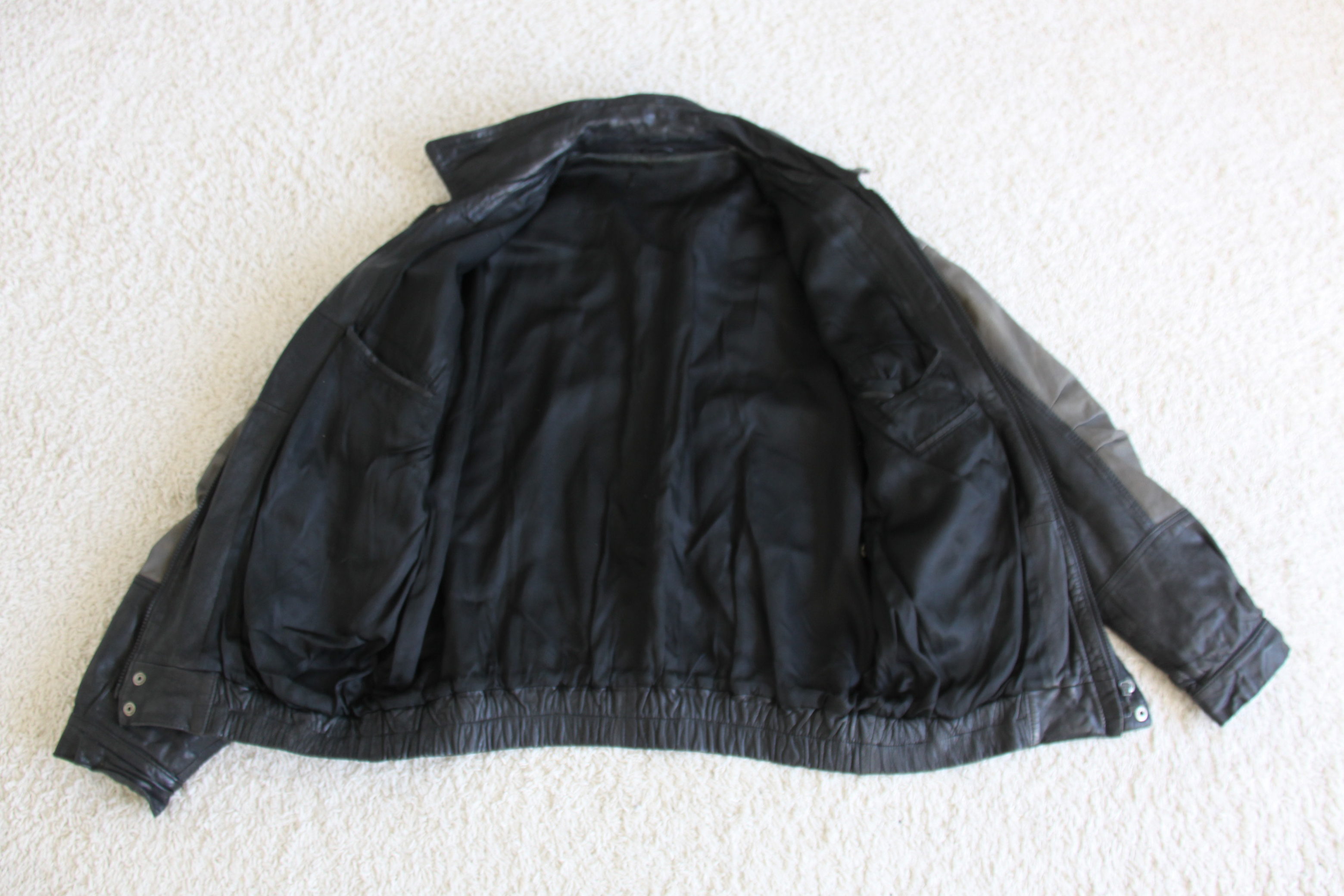 John Doe Leather Jacket Storm Black